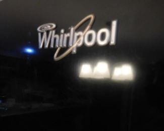 2012 Whirlpool Side by side Black fridge