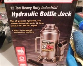 Pittsburg hydraulic bottle jack