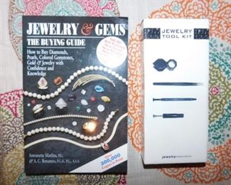 Jewelry and Gem guide plus Jewelry tool kit