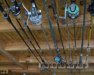 fishing poles