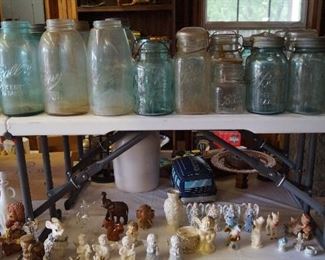 jars and figurines