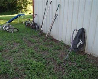 bikes, tools