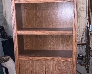 Tall Book Case and storage