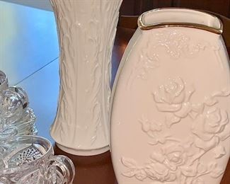 Lenox vases 
