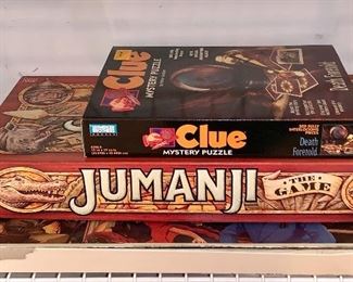 2 Clue games, Jumanji 