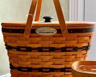 Longaberger Traditions Collection Fellowship basket 1997 Edition
