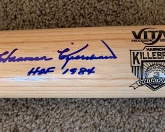 Harmon Killebrew Minnesota Twins 1984 Louisville Slugger bat