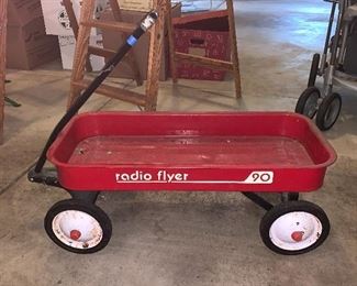 Radio Flyer red wagon 