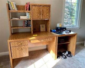3 pc Computer Desk and chair 