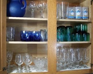 Glassware, stemware and crystal