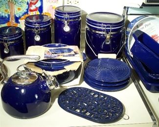 Cobalt blue kitchen essentials