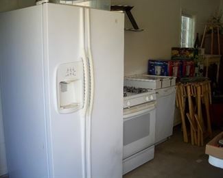Side-by-side Maytag refrigerator