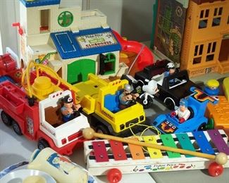 Playskool, Fisher Price and toys from the past