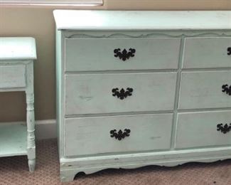 Nightstand and Dresser