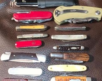Knives - Keen Kutter, Buck, Swiss, Germany, France, etc.