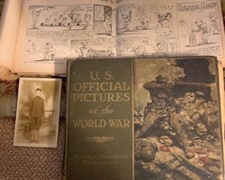 World War Book - copyright 1920