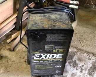 exide battery charger