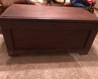 antique blanket box