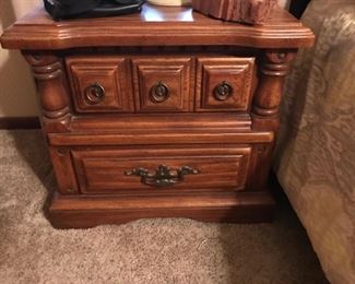 bedroom suite end table