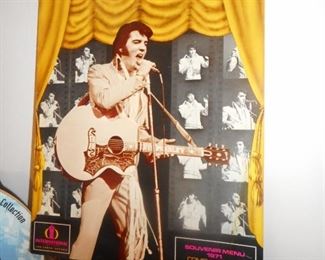 1971 International Hotel Las Vegas Souvenir Menu