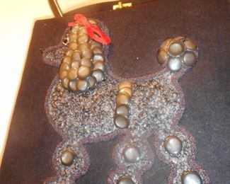 Vintage Poodle Purse