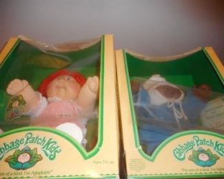 Coleco Cabbage Patch dolls in BoX