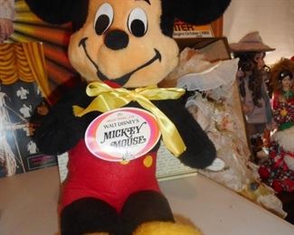 Walt Disney Mickey Mouse With Original Tag