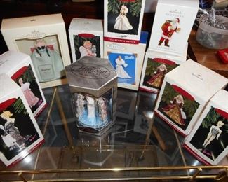 Hallmark Barbie Ornaments in Boxes