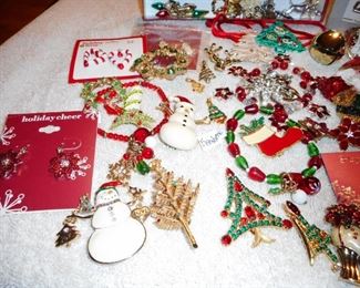 Christmas Jewelry, EIsenberg Snow Man