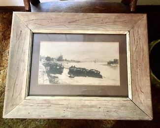 Charles Adams Platt Etching 1883