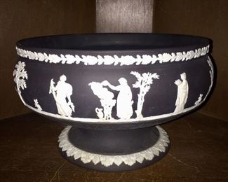Wedgewood Black Jasperware Centerpiece