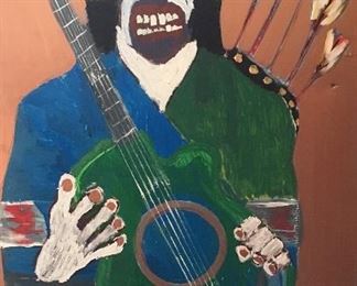 Local artist, Keith Poree 