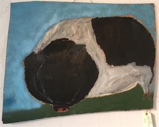 Earl Swannigan, depressed pig