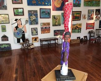 Charles Gillam blues totem