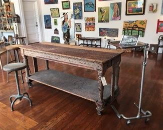 Vintage Krauss department store table!!