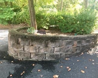 Stone blocks (hundreds available but many will need to stay in place for erosion control until the actual demolition). 