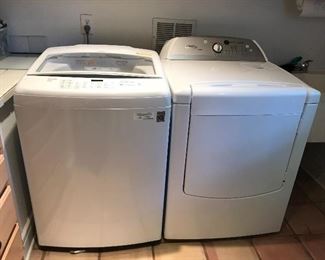  Washer and dryer by Whirlpool (for sale but must be removed at a later date)