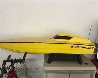 Remote controlled boat