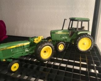 John Deere toy tractors 