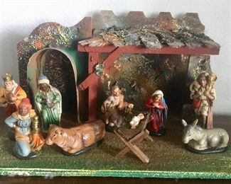  Vintage Western Germany nativity set