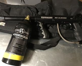 Tippman 98 custom paint ball gun