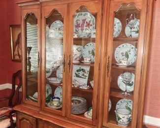 HUGE Set of Lynn Chase China - Parrots of Paradise - Includes matching accessories 