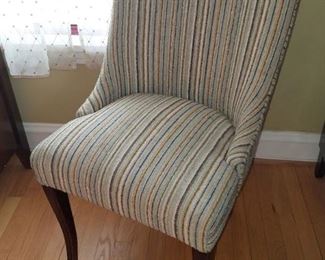 Pair of mid-century chairs...very, very nice! $45 ea