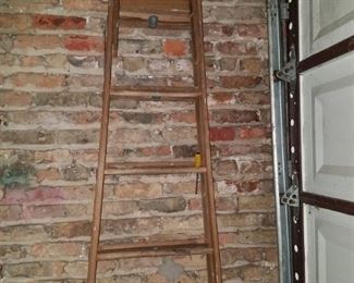 Wood ladder $20
