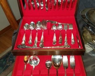 Silver plate flatware