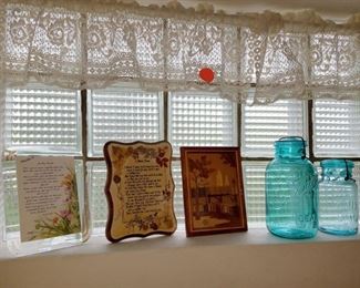 Curtains and decor
