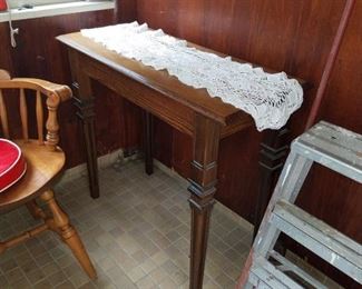 Vintage wood table