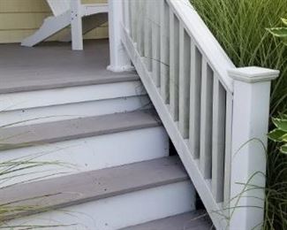 Limited amount of Trex decking & vinyl railing