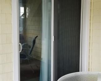 Sliding glass doors