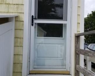 Exterior door & storm door